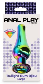 plug bijou anal twilight bum l 12 x 4cm 1