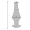 plug bijou anal twilight bum l 12 x 4cm 4