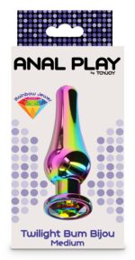 plug bijou anal twilight bum m 10 x 34cm 1