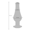 plug bijou anal twilight bum m 10 x 34cm 4