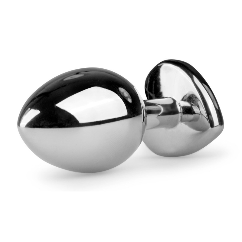 plug bijou argent en coeur medium 71 x 32cm 3