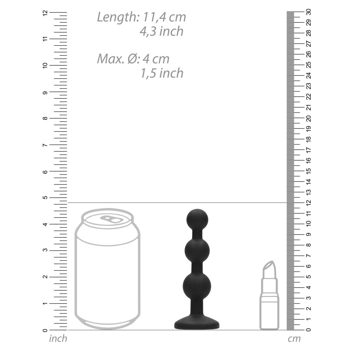 plug bijou beaded diamond 95 x 25 cm 3 scaled