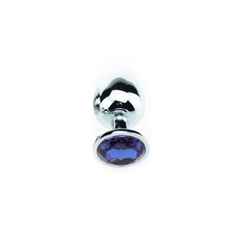 plug bijou bleu 6 x 27 cm 1