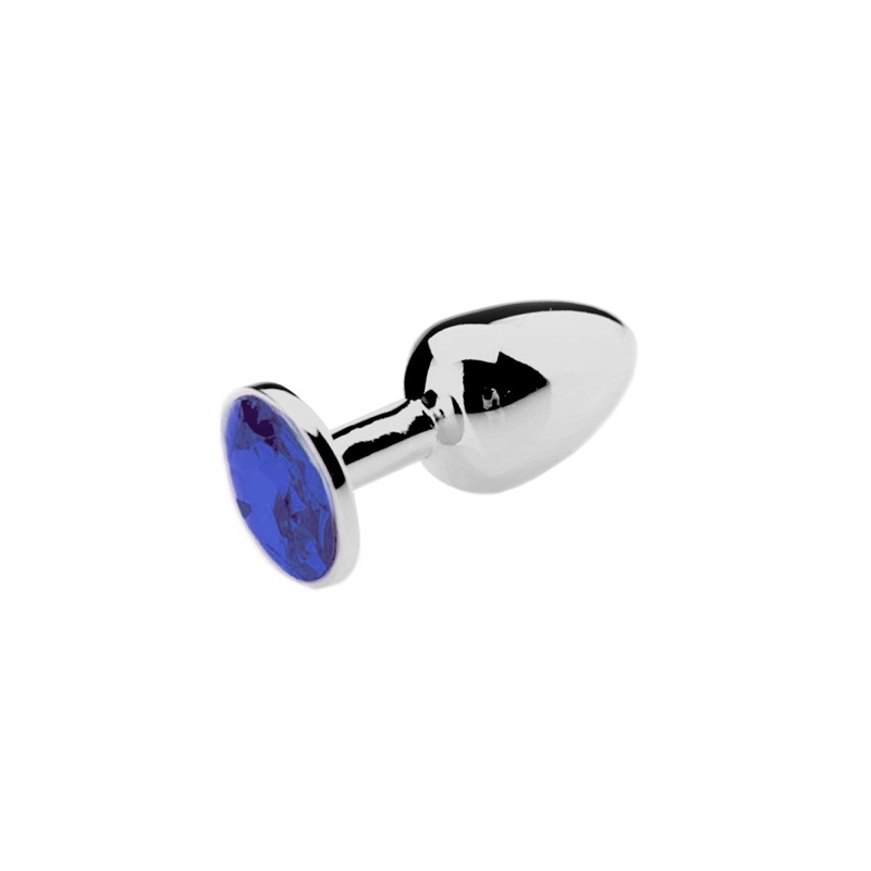plug bijou bleu 6 x 27 cm 2