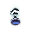 plug bijou bleu 7 x 34 cm 1
