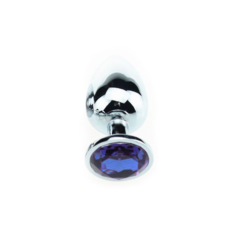 plug bijou bleu 7 x 34 cm 1