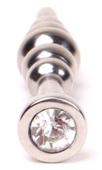 plug bijou d uretre ball dipstick transparent 6cm 12mm 1