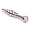 plug bijou d uretre ball dipstick transparent 6cm 12mm