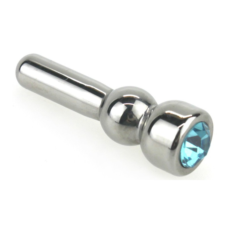 plug bijou d uretre bleu