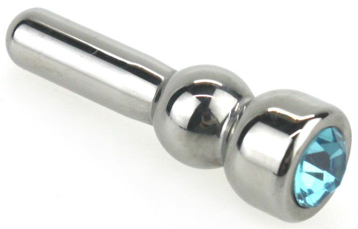 plug bijou d uretre bleu
