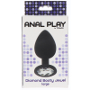 plug bijou diamond booty l 9 x 4 cm 1