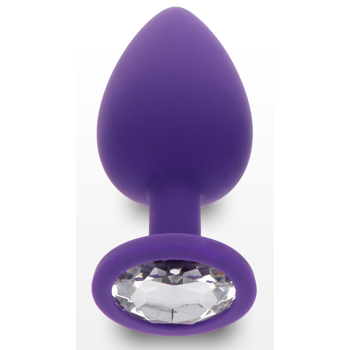 plug bijou diamond booty l 9 x 4cm violet 2