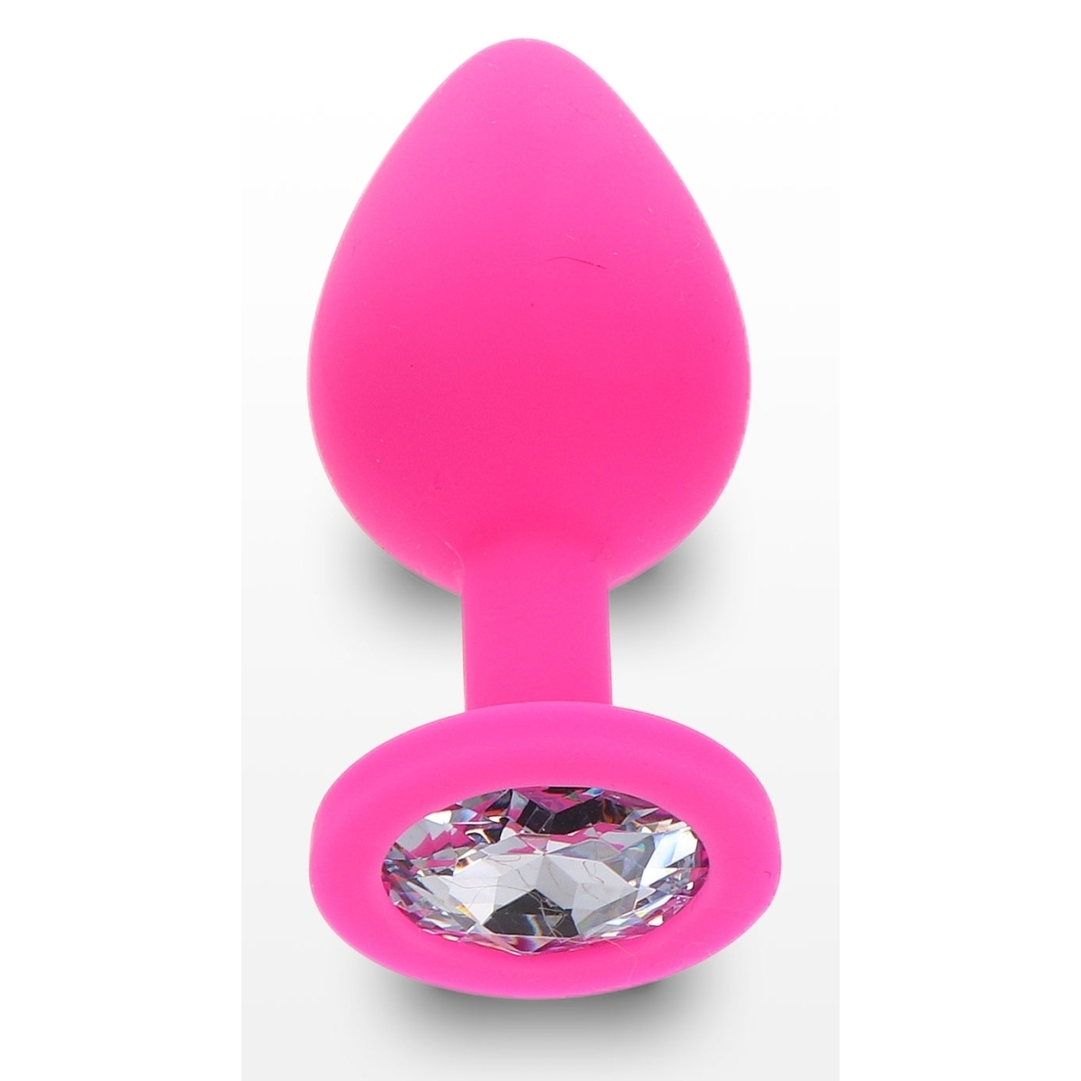 plug bijou diamond booty m 7 x 35cm rose 2