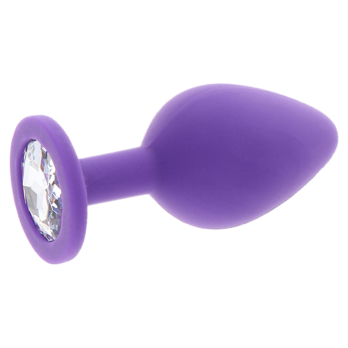 plug bijou diamond booty m 7 x 35cm violet