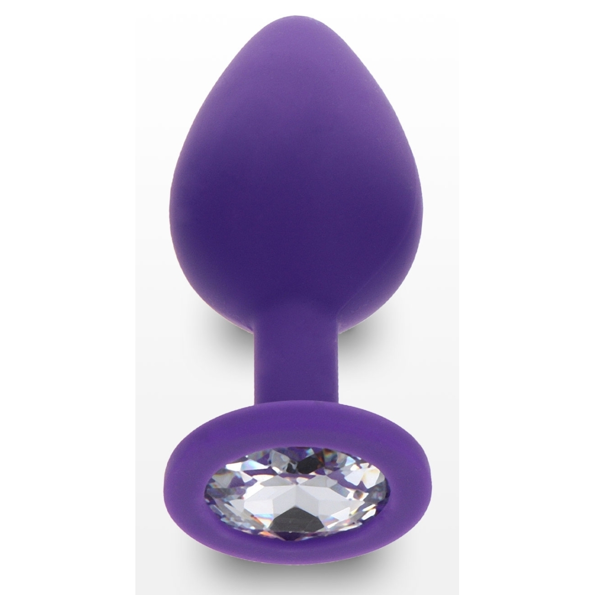 plug bijou diamond booty m 7 x 35cm violet 2