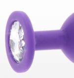 plug bijou diamond booty m 7 x 35cm violet 3