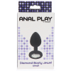 plug bijou diamond booty s 6 x 28 cm 1