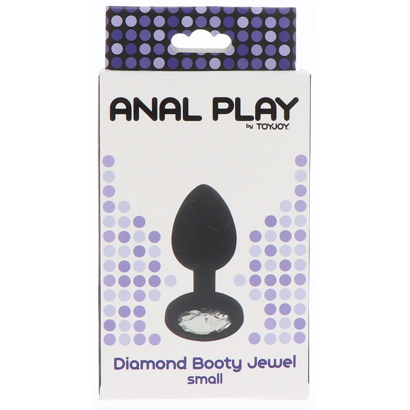plug bijou diamond booty s 6 x 28 cm 1