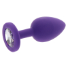 plug bijou diamond booty s 6 x 28cm violet