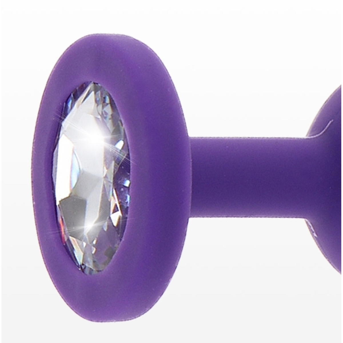 plug bijou diamond booty s 6 x 28cm violet 3