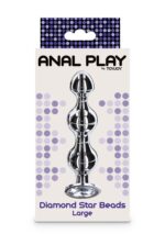 plug bijou diamond star beads l 12 x 29cm 1 scaled