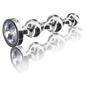 plug bijou diamond stard beads m 105 x 25cm