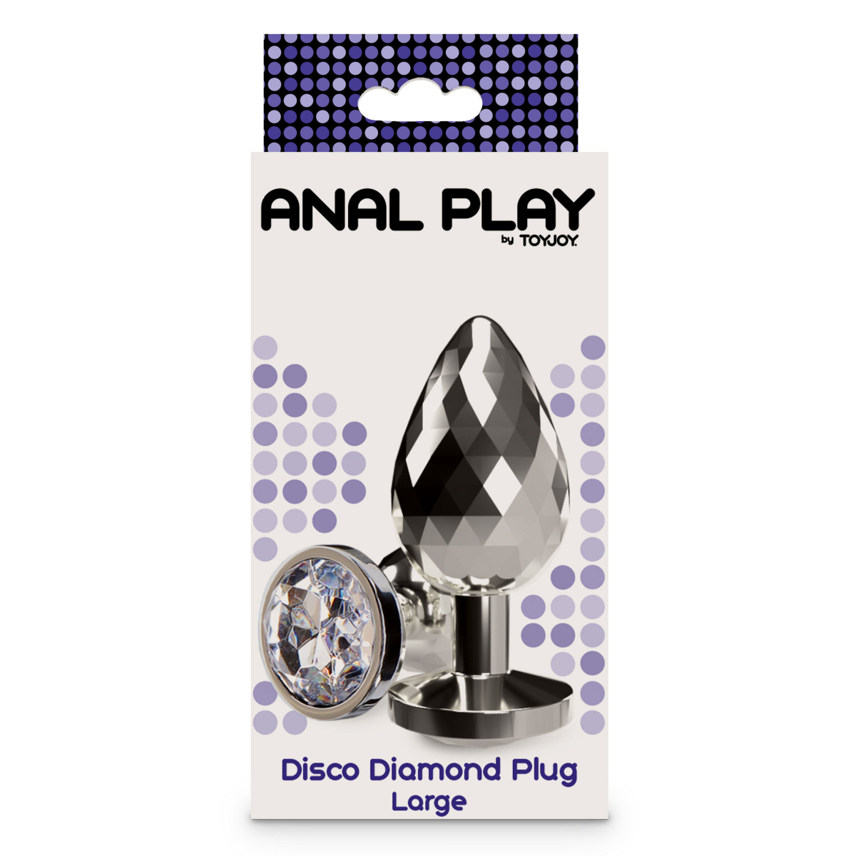 plug bijou disco diamond l 85 x 38 cm 1