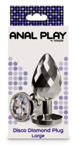 plug bijou disco diamond l 85 x 38 cm 1
