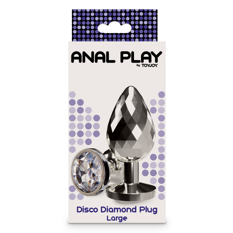 plug bijou disco diamond l 85 x 38 cm 1