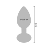 plug bijou disco diamond l 85 x 38 cm 4