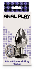 plug bijou disco diamond m 7 x 33 cm 1