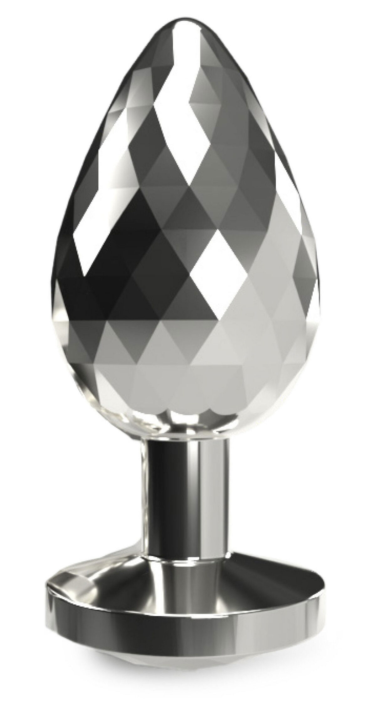 plug bijou disco diamond m 7 x 33 cm 3