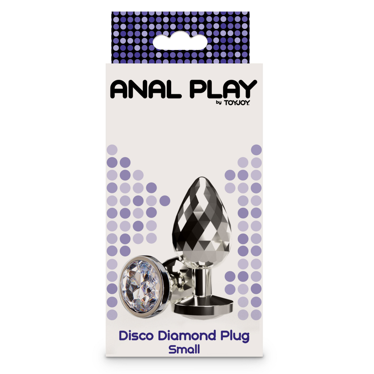 plug bijou disco diamond s 6 x 26 cm 1