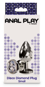 plug bijou disco diamond s 6 x 26 cm 1