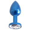 plug bijou en alu gem light 6 x 28 cm bleu 1
