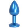 plug bijou en alu gem light 6 x 28 cm bleu 2