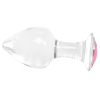 plug bijou en verre diamond glassy s 65 x 27cm 2