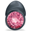 plug bijou geisha diamond 7 x 32 cm rubis 2