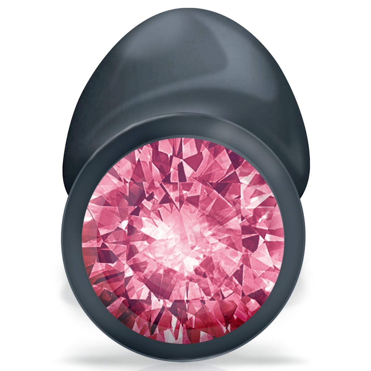 plug bijou geisha diamond 7 x 32 cm rubis 2