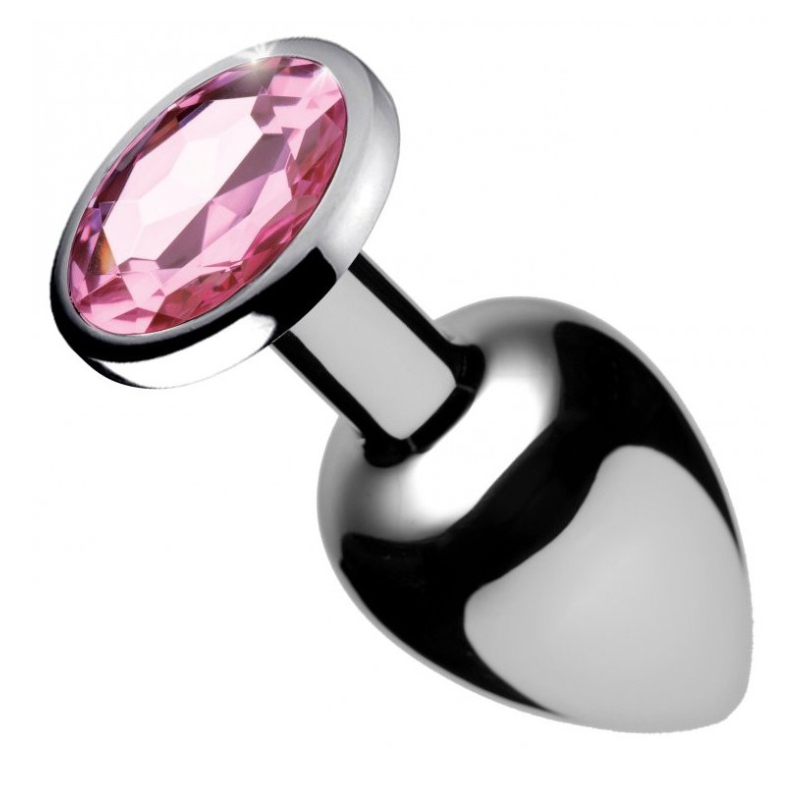 plug bijou gem rose 7 x 34 cm 2