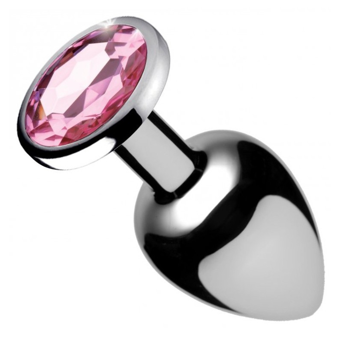 plug bijou gem rose 8 x 4 cm 2