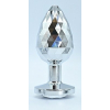 plug bijou ikonik diamond l 8 x 4 cm argent 1