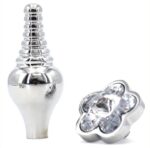 plug bijou leaf 7 x 27cm transparent 6