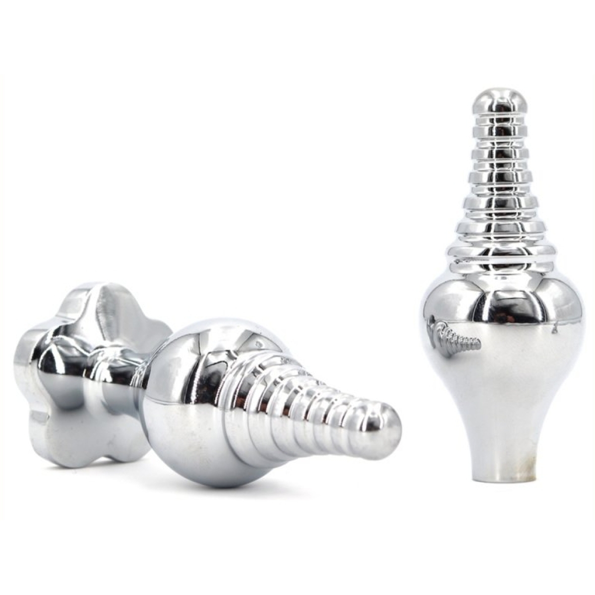 plug bijou leaf 7 x 27cm transparent 8