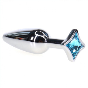plug bijou long diamond 10 x 27 cm
