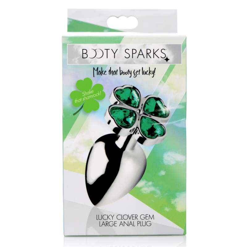 plug bijou lucky gem trefle 9 x 4 cm 1 scaled
