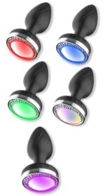 plug bijou lumineux dream 7 x 34cm 1