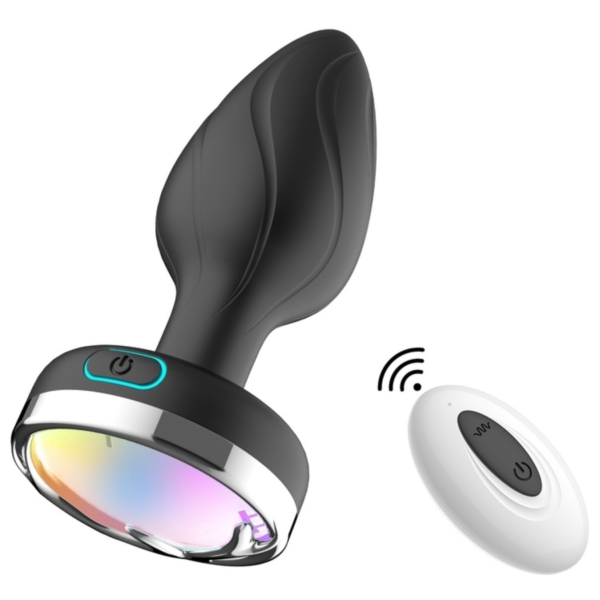 plug bijou lumineux dream 7 x 34cm