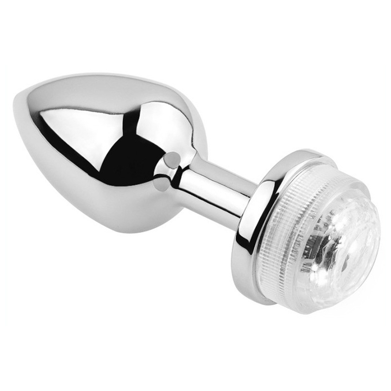 plug bijou lumineux light led l 8 x 4cm 4