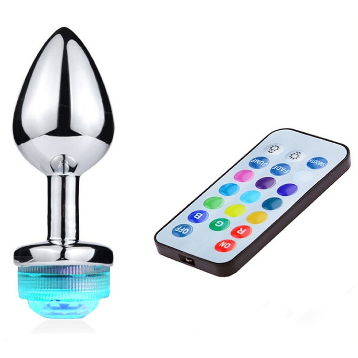 plug bijou lumineux light led m 7 x 34cm 1